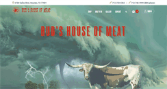 Desktop Screenshot of budshouseofmeat.com